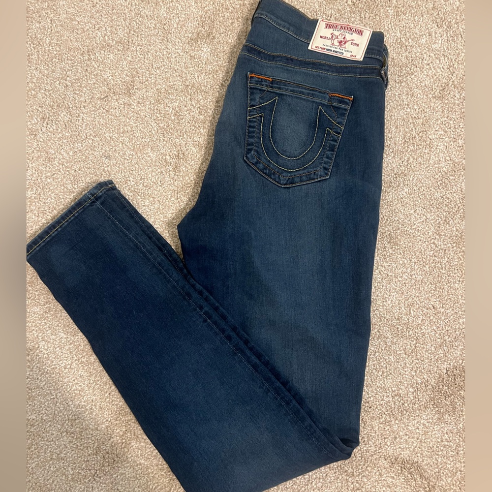 True Religion High-Waisted Skinny Jeans